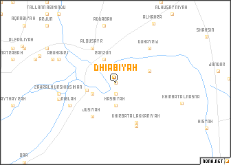 map of Dhiʼābīyah