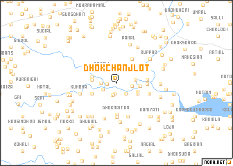 map of Dhok Chanjlot