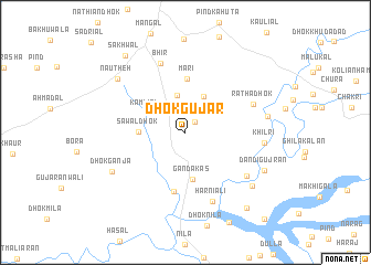 map of Dhok Gujar