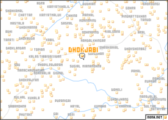 map of Dhok Jabi