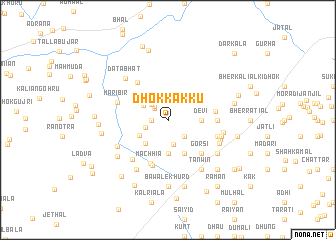 map of Dhok Kakku