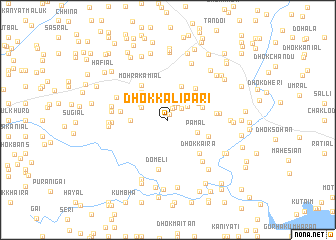 map of Dhok Kāli Pari