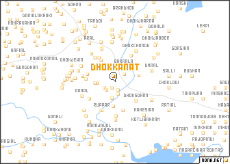 map of Dhok Kanat