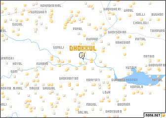 map of Dhok Kul