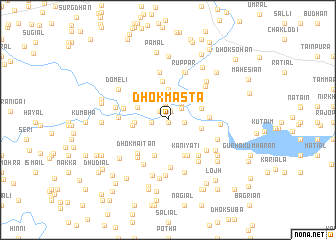 map of Dhok Masta