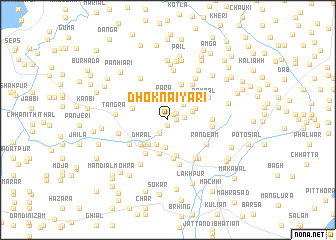 map of Dhok Naiyāri