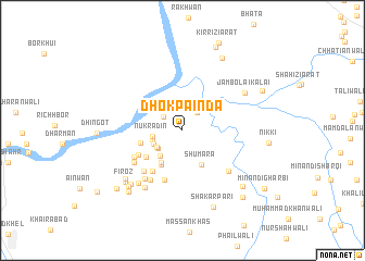 map of Dhok Painda