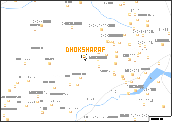 map of Dhok Sharaf