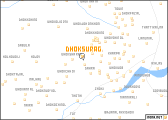 map of Dhok Surag