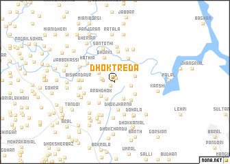 map of Dhok Treda