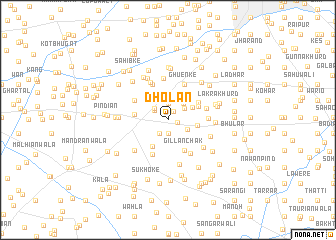 map of Dholan