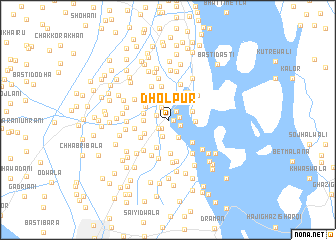 map of Dholpur