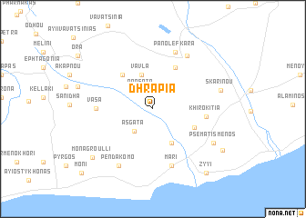 map of Dhrapia