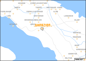 map of Dhrázion