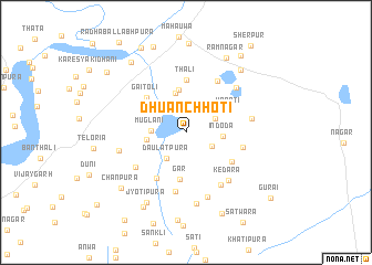 map of Dhuān Chhoti