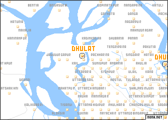 map of Dhulat