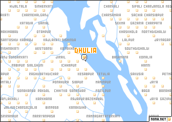 map of Dhulia