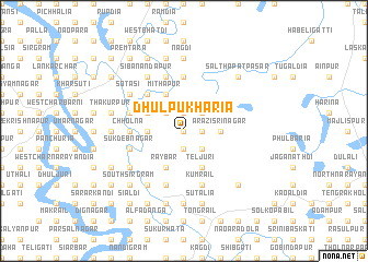 map of Dhulpukharia