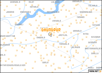 map of Dhūndpur