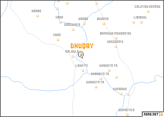 map of Dhuqay