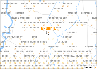 map of Dhurail