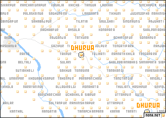 map of Dhurua