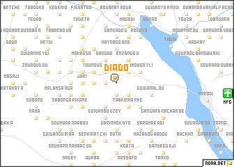 map of Diado