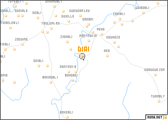 map of Diaï