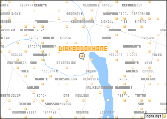 map of Diak Bodokhane