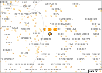 map of Diakha