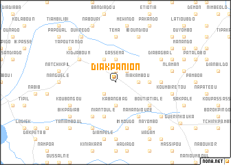 map of Diakpanion