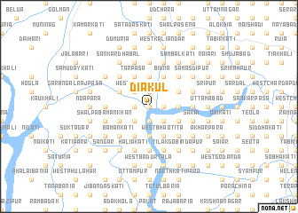 map of Diakul