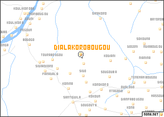 map of Dialakorobougou
