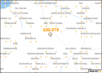 map of Dialata