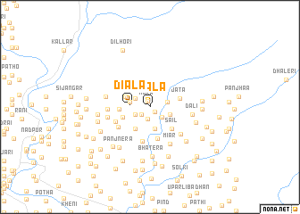 map of Dīāla