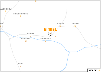 map of Diamel