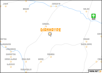 map of Diamhayré