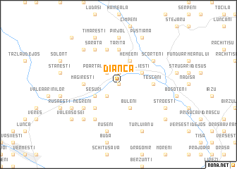 map of Dianca