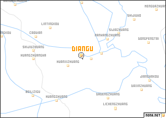 map of Diangu