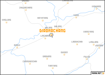 map of Diaomachang