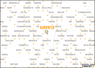 map of Diaraye