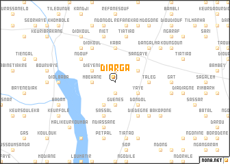 map of Diarga