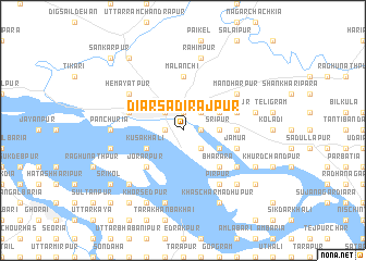 map of Diār Sādirājpur