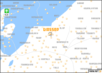 map of Diassap