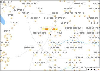 map of Diassap