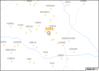 map of Dias