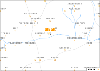 map of Dibga