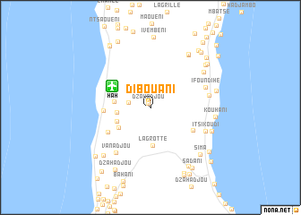 map of Dibouani