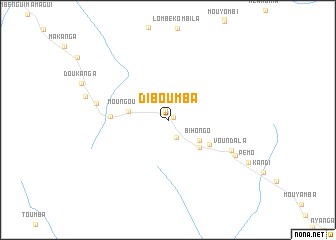 map of Diboumba