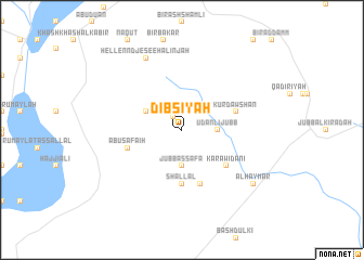map of Dibsīyah